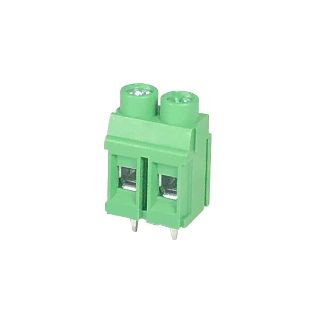 ESK762V-02P TERM BLK 2POS 7.62MM SCRW PLG