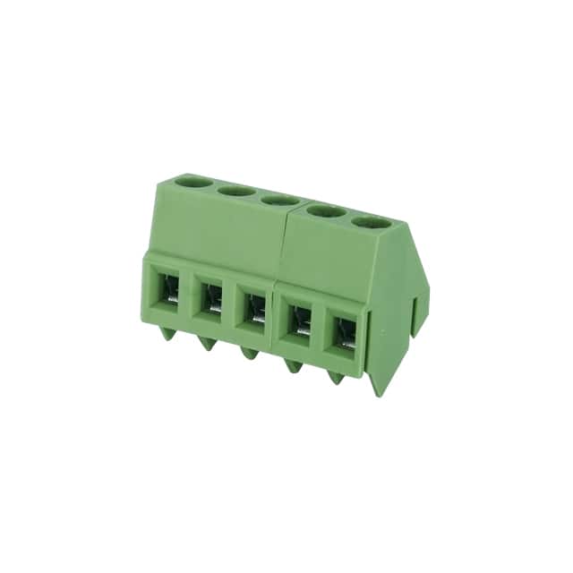 EK500A-05P TERM BLK 5POS 5.00MM SCRW