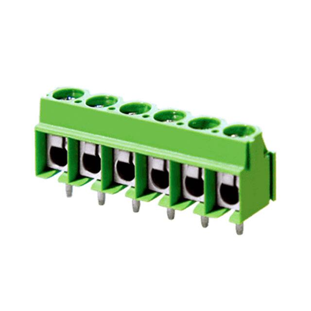 ED500V-06P TERM BLK 6POS 5.00MM SCRW PLG