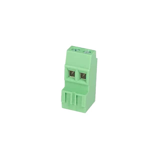 EESK381V-02P TERM BLK 2POS 3.81MM SCRW PLG