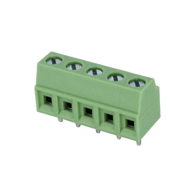 EK381V-05P TERM BLK 5POS 3.81MM SCRW PLG