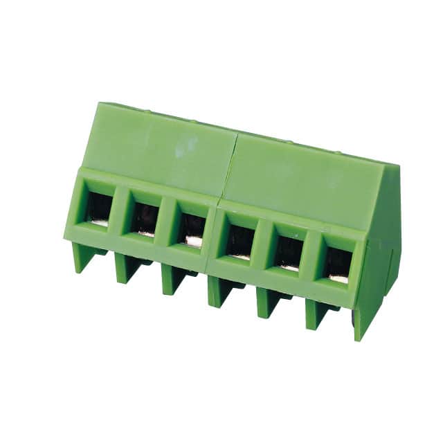 EK500A-06P TERM BLK 6POS 5.00MM SCRW PLG