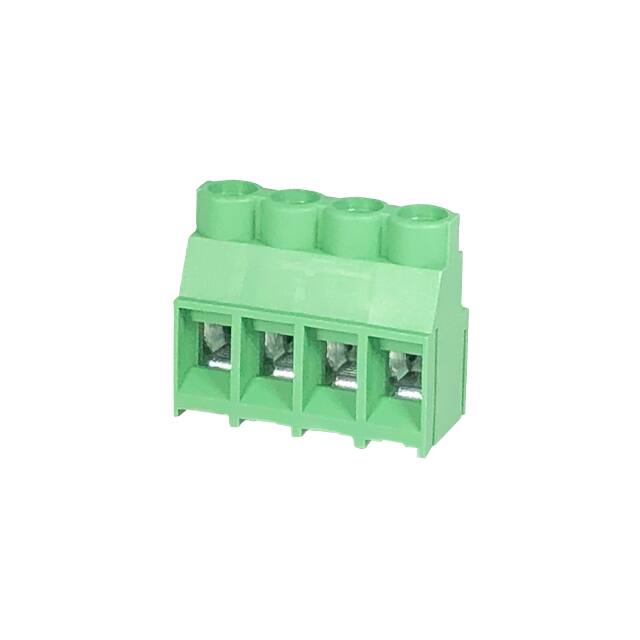 ESK635V-04P TERM BLK 4POS 6.35MM SCRW PLG