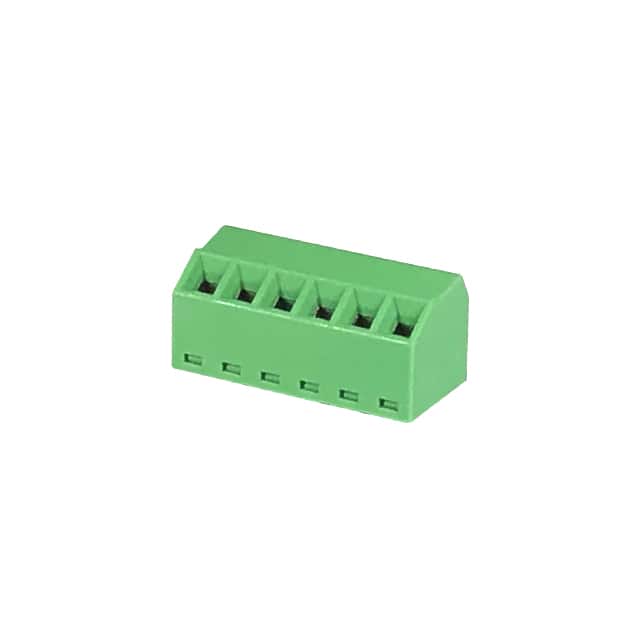 EK350A-06P TERM BLK 6POS 3.50MM SCRW PLG