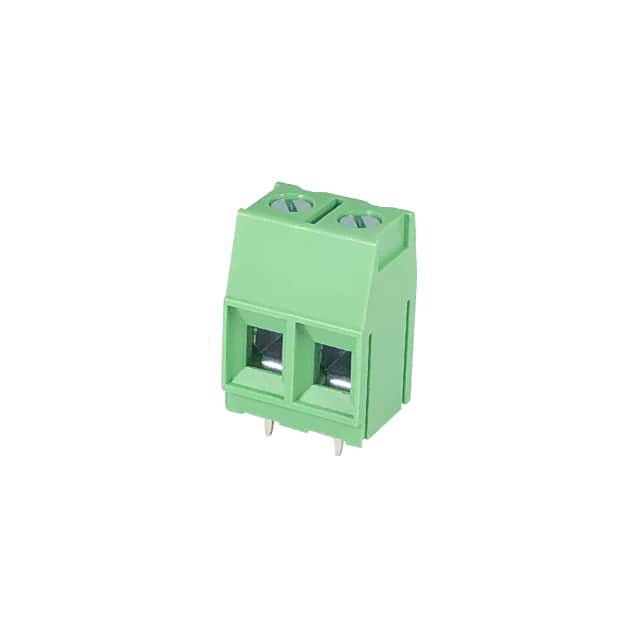 ESK116V-02P TERM BLK 2POS 10.16MM SCRW PLG