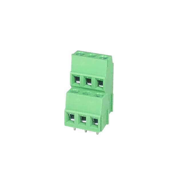 EK508V4L-06P TERM BLK 6POS 5.08MM SCRW PLG