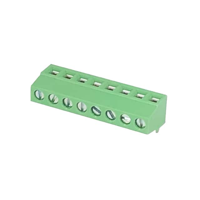 ESK381R-08P TERM BLK 8POS 3.81MM SCRW PLG