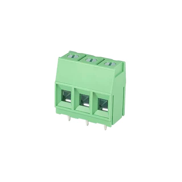 ESK116V-03P TERM BLK 3POS 10.16MM SCRW PLG