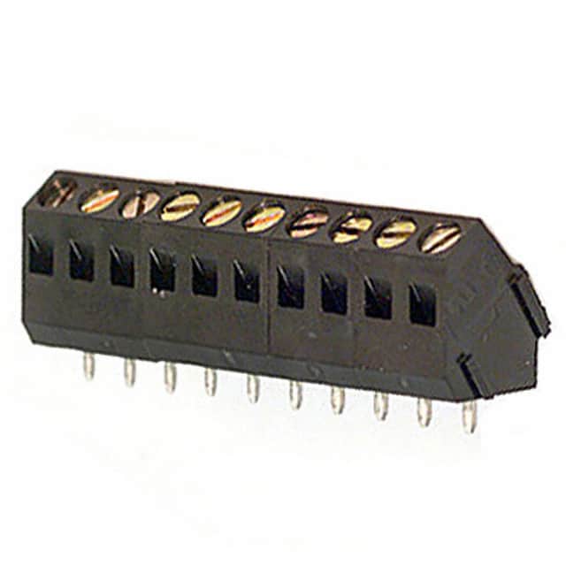 999357 TERM BLOCK 10POS 45DEG 5MM PCB