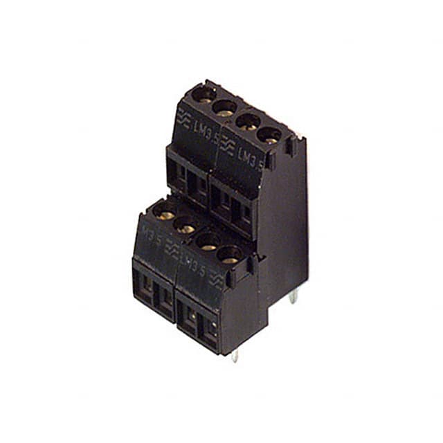1720020000 TERM BLK 4POS SIDE ENT 3.5MM PCB