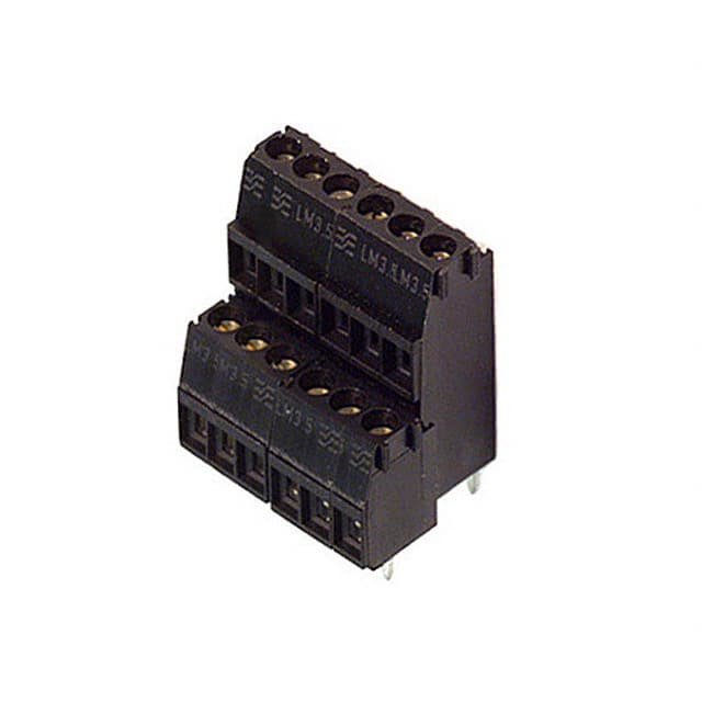 1720040000 TERM BLK 6POS SIDE ENT 3.5MM PCB