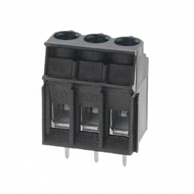 1696070000 TERM BLK 3POS SIDE ENTRY 5MM PCB