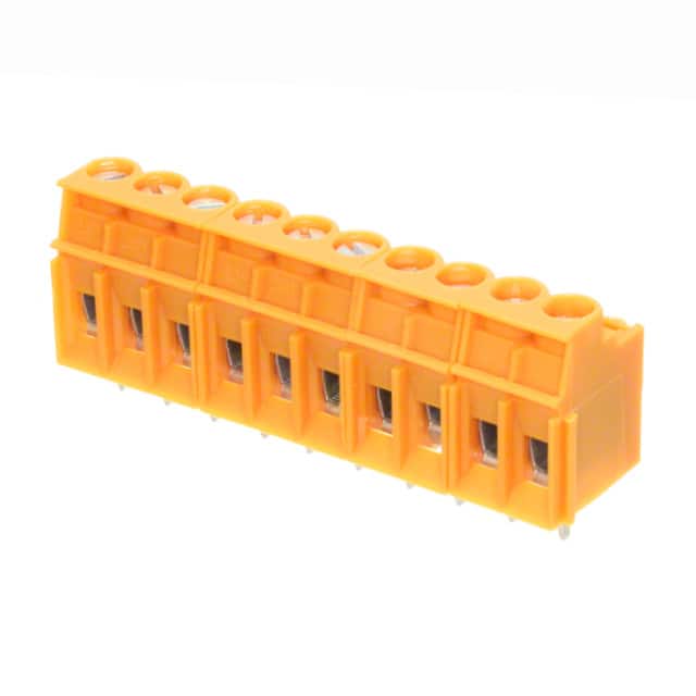 995180 TERM BLK 10P SIDE ENT 5.08MM PCB