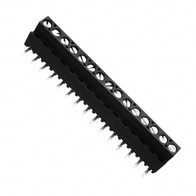 1-1546073-5 TERM BLK 15P TOP ENT 5.08MM PCB
