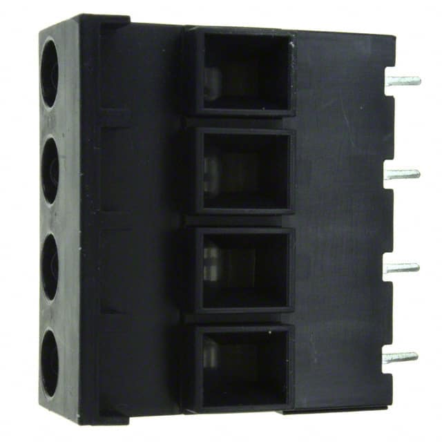 ELMP04041 TERM BLK 4P SIDE ENT 10.16MM PCB