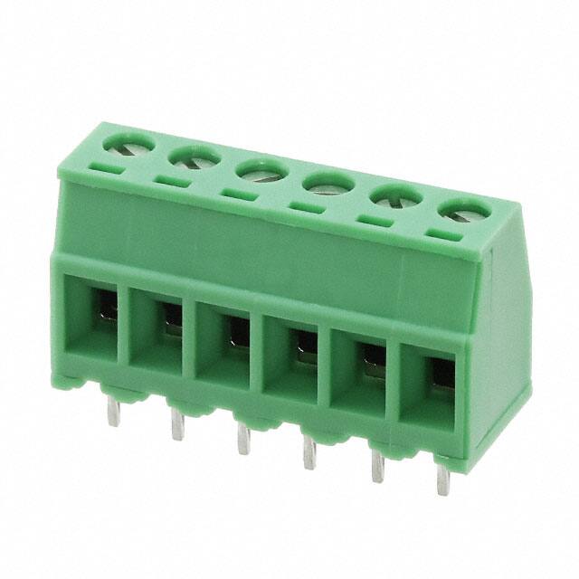1705692 TERM BLK 6P SIDE ENT 3.81MM PCB