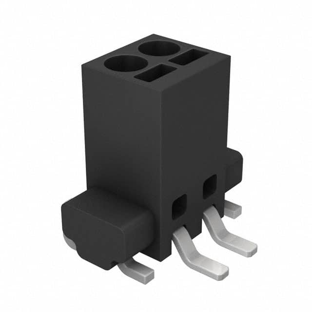 XW4L-02A1-V1 TERM BLK 2POS TOP ENT 2.54MM SMD