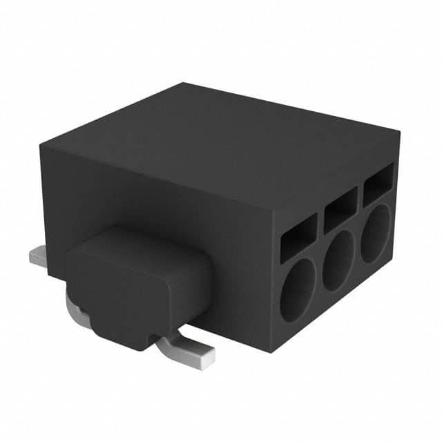 XW4L-03A1-H1 TERM BLK 3P SIDE ENT 2.54MM SMD