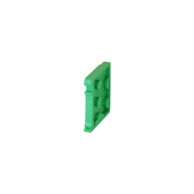 DT-123C END COVER OF DT-123 1P GREEN