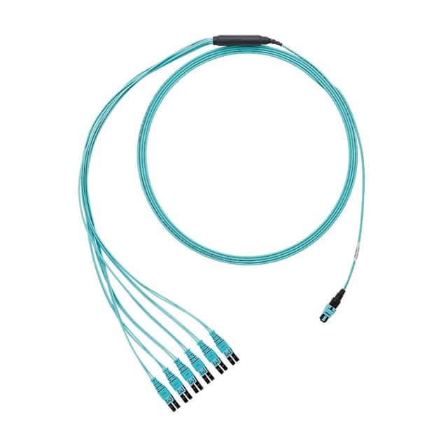 FXTRP7NQSONF003 OM3 12-FIBER ROUND HARNESS, PLEN