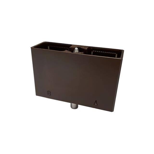 SIM2D40V PLUG CLICKER NUT 2 MODULES METAL