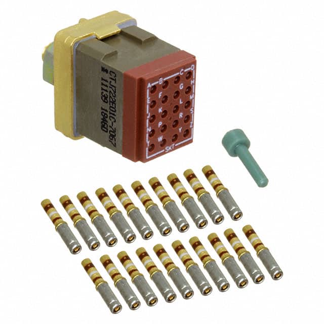 CTJ722E01C-7067 CONN GRND BLOCK SZ22