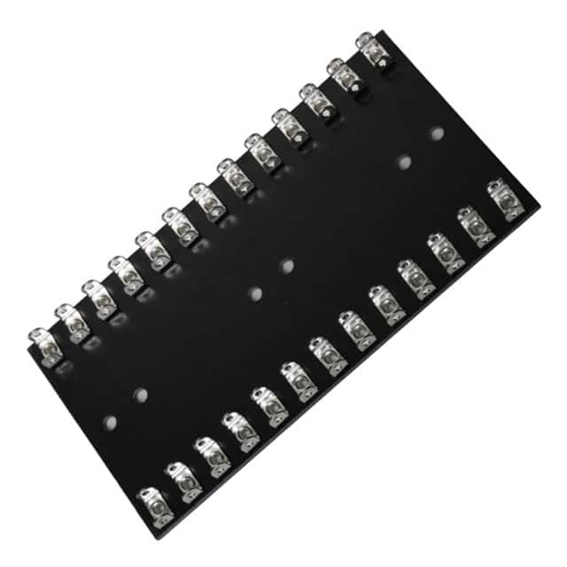 TB-U26E TERM BRD WITH 26 DUAL TERMS WIDE
