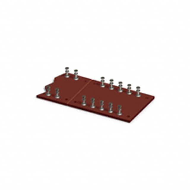 15436 TURRET BOARD 10POS 0.25" SINGLE
