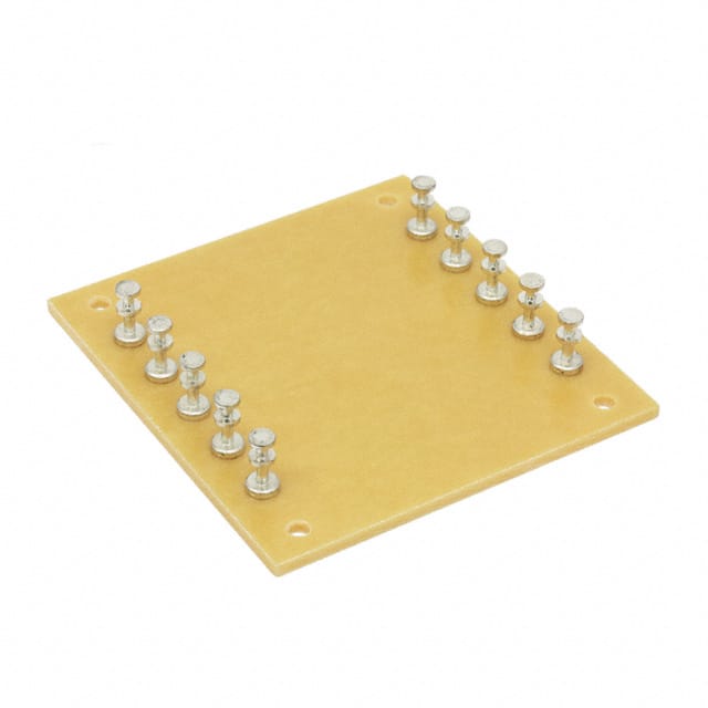 15121 TURRET BOARD 10POS 0.375" SINGLE