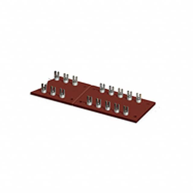 15226 TURRET BOARD 50POS 0.218" FORK