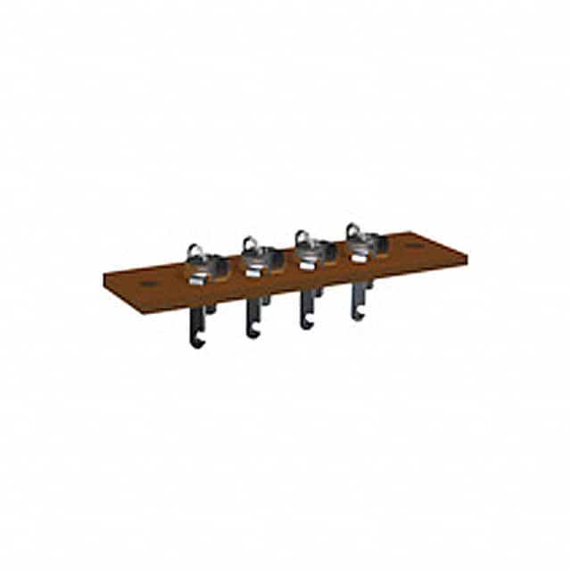 4150 BINDPOST STRIP 4POS 0.5" SCREW