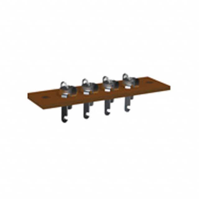 4160 BINDPOST STRIP 4POS 0.5" SCREW