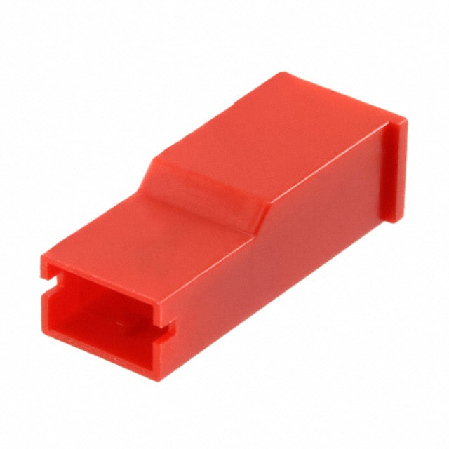 154719-2 CONN RCPT HOUSING 0.25 1POS RED