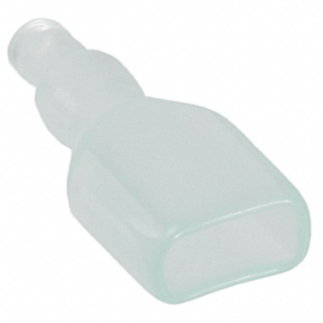 170823-3 CONN RCPT SLEEVE 0.25 1POS CLEAR