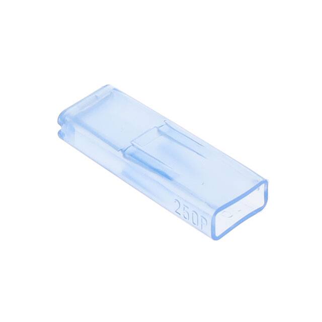 2391865-1 CONN RCPT SLEEVE 0.25 1P PL BLUE