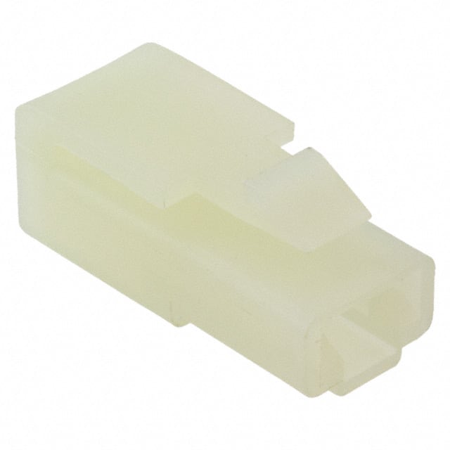 172128-1 CONN RCPT HSG 0.25 1POS NATURAL