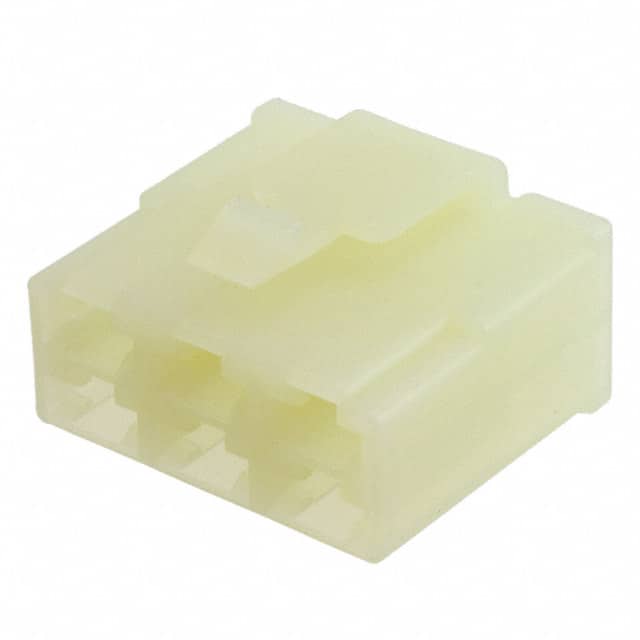 171898-1 CONN RCPT HSG 0.25 6POS NATURAL
