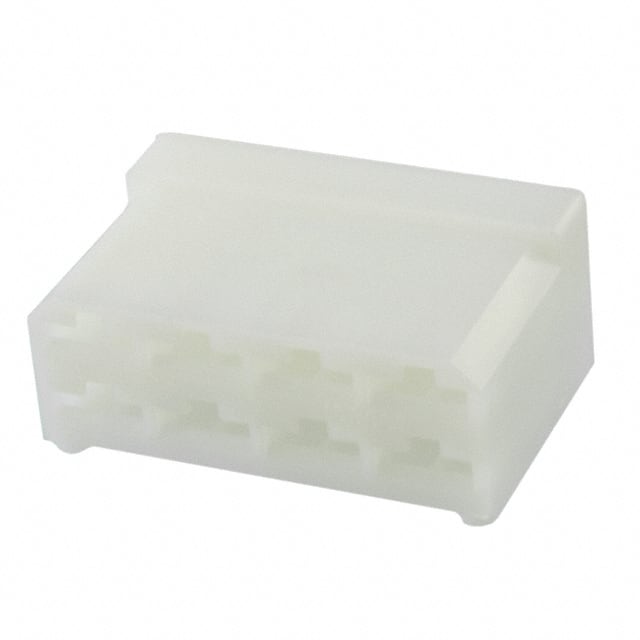 163007 CONN RCPT HSG 0.25 8POS CLEAR
