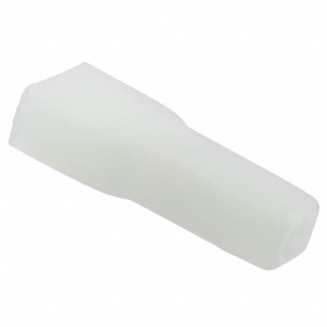 180460 CONN RCPT BOOT 0.25 1POS NATURAL