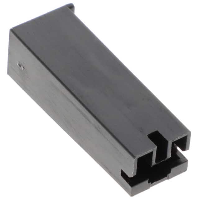 172076-2 CONN RCPT HSG 0.25 1POS BLACK