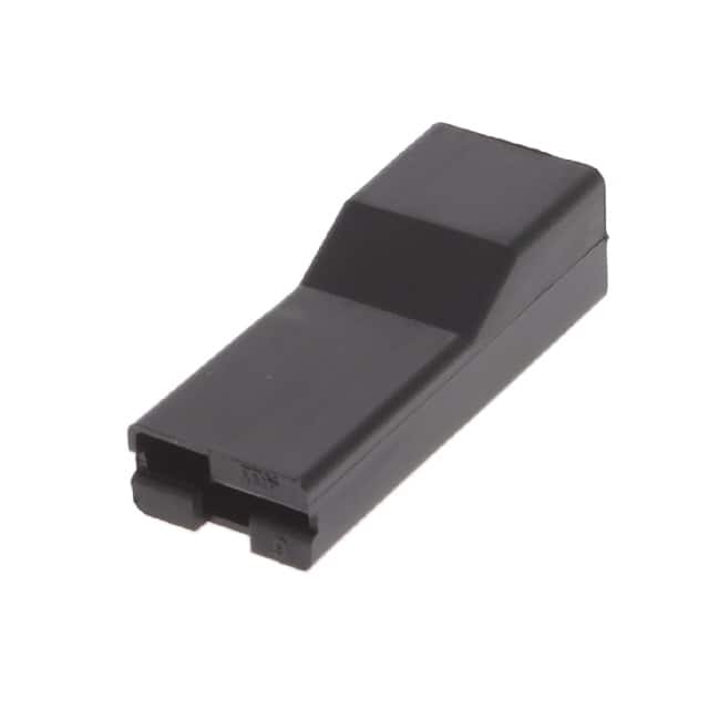 280311-5 CONN RCPT SLEEVE 0.375 1POS BLK