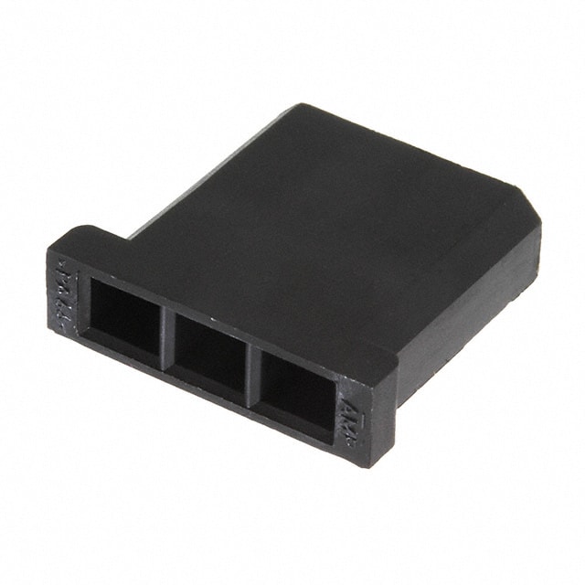925015-1 CONN RCPT HSG 0.11 3POS BLACK