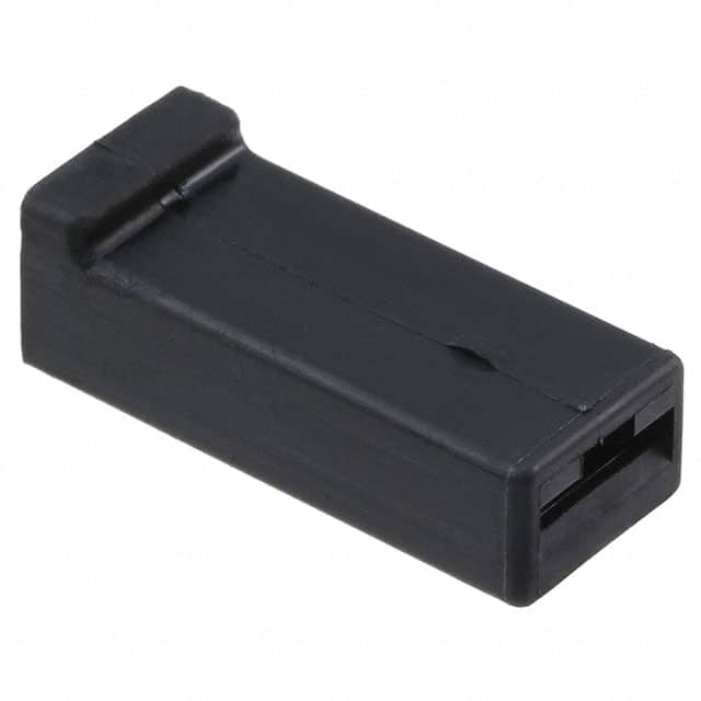 925324-1 CONN RCPT HSG 0.25 1POS BLACK