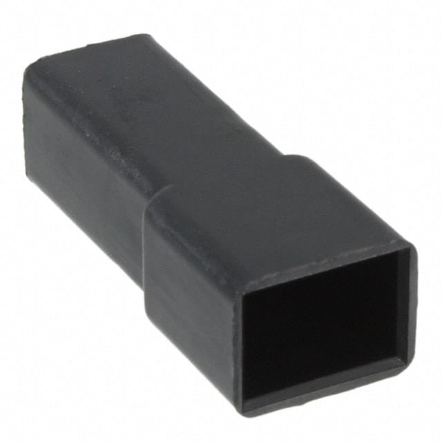 180916-5 CONN MALE TAB HSG 0.25 1POS BLK