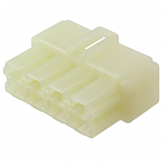172135-1 CONN MALE TAB HSG 0.25 8POS NAT