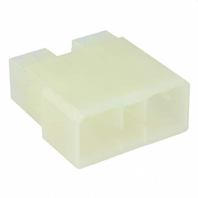172506-1 CONN MALE TAB HSG 9POS NATURAL