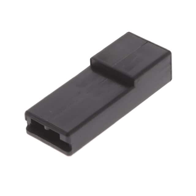 926539-3 CONN RCPT HSG 0.25 1POS BLACK