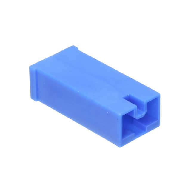 179970-6 CONN RCPT HOUSING 0.25 1POS BLUE