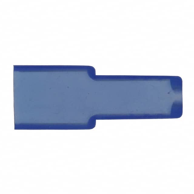 4473 CONN RCPT BOOT 0.25 1POS BLUE