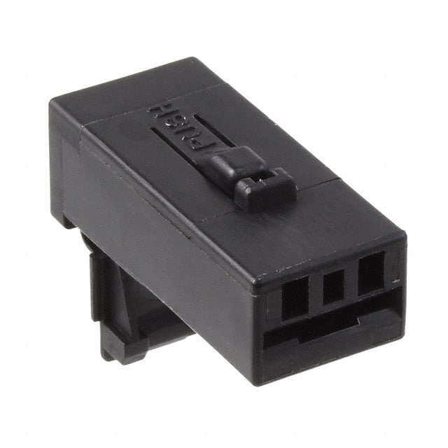 174090-2 CONN RCPT HSG 0.25 1POS BLACK